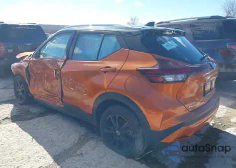 2021 Nissan Kicks Sv Xtronic Cvt from USA, damaged, VIN 3N1CP5CV1ML520393